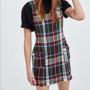 Zara TRF pinafore dress